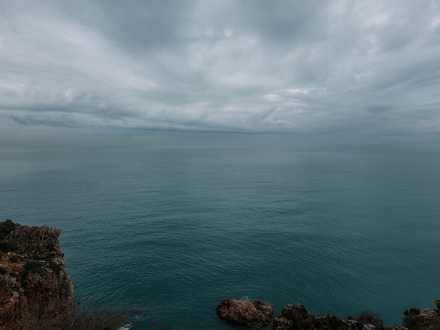 阴云下的黑海崖岸：藏在岩缝与浪涛里的两处小常识