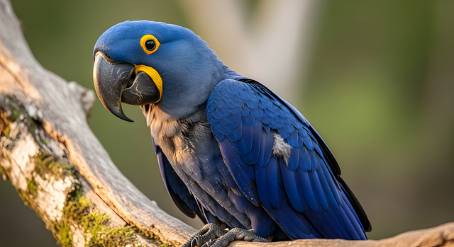 邂逅蓝黄金刚鹦鹉：藏在明艳彩羽里的小常识