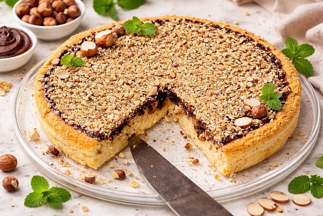 给许久未见的好友：留了刚烤好的榛果杏仁酥等你