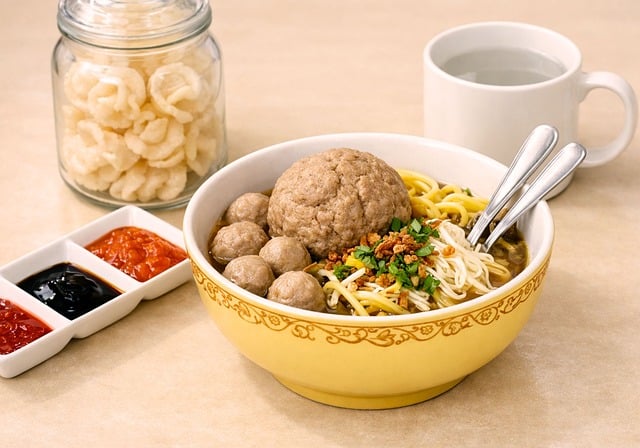 陶碗里的印尼肉丸汤 藏着两处日常饮食小细节