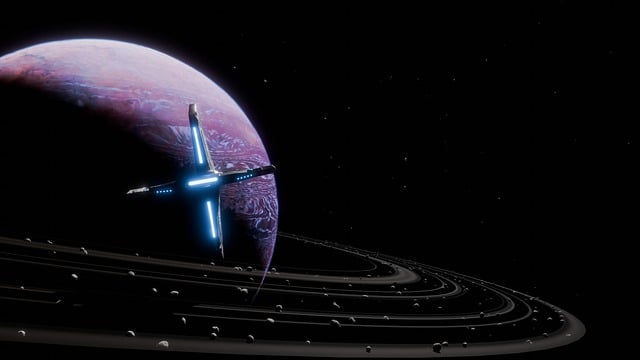 锈迹斑驳的星际旧舰：藏在星尘里的时光痕迹