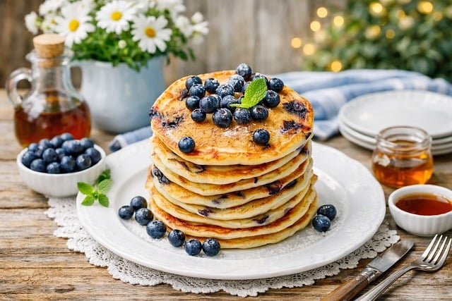 蓝莓松饼夏日早午餐，藏着两个易忽略的实用小常识