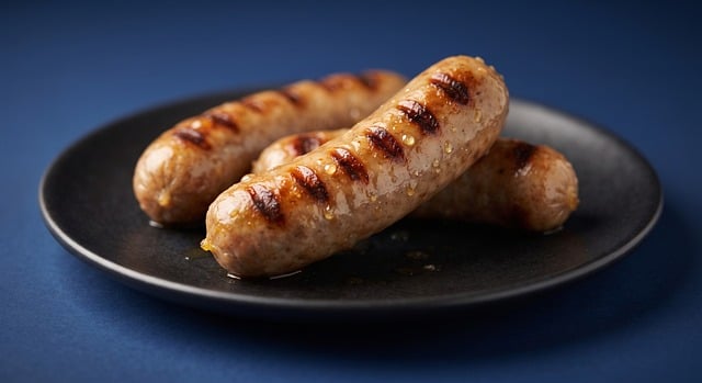 蹲看木盘烤肠：捕捉熟肉肌理里的细碎烟火