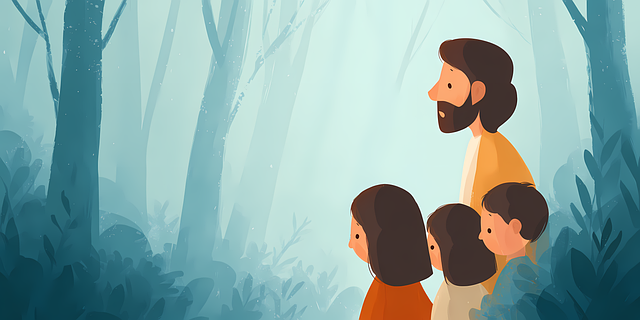 林间破晓的静谧光影：后来想起那年山径上的轻声默念