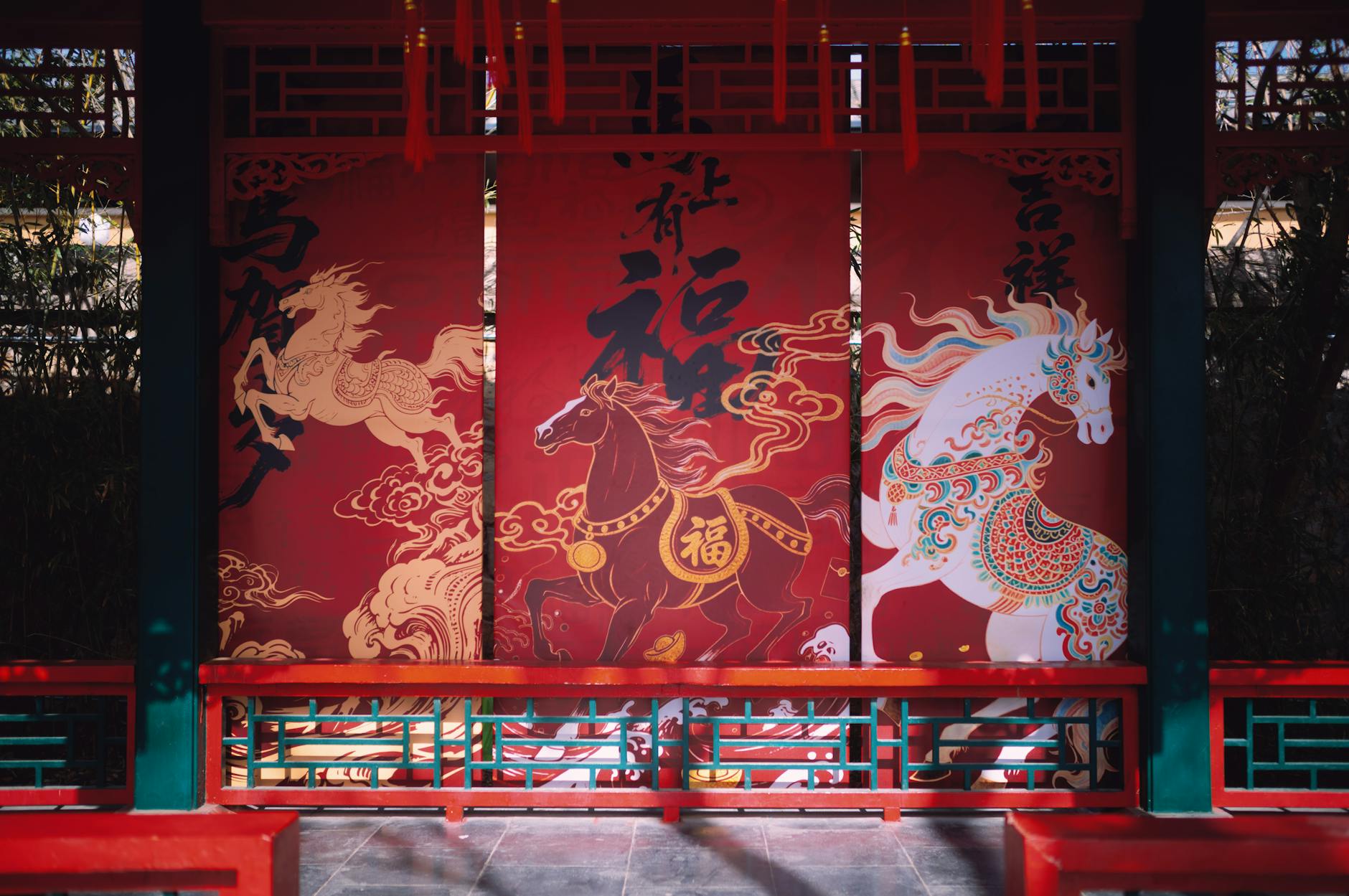 （好玩的）千人大群一元一分广东上下分红中麻将群跑的快群红亭骏福图